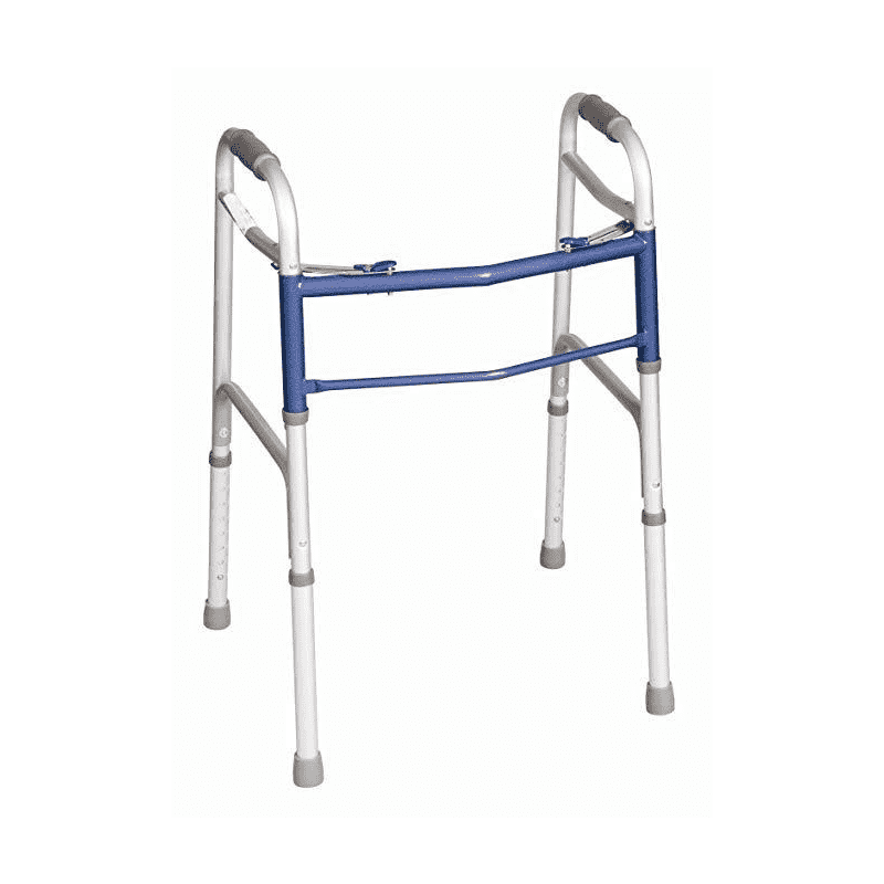 Carex Classic 2-Button Folding Walker
