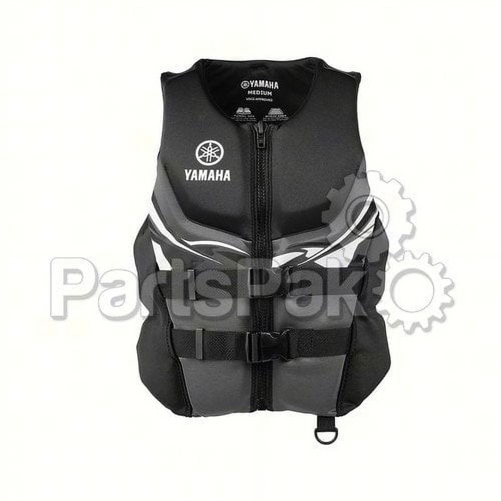 Yamaha MAR-22VNE-BK-2X PFD Life Jacket, Mens Neoprene Black 2X; MAR22VNEBK2X