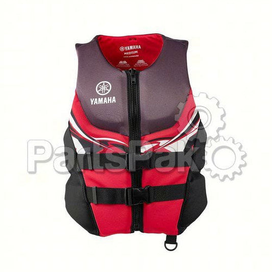 Yamaha MAR-22VNE-RD-2X PFD Life Jacket, Mens Neoprene Red 2X; MAR22VNERD2X