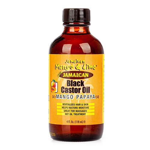 Jamaican Mango & Lime Black Castor Oil Mango Papaya 4oz