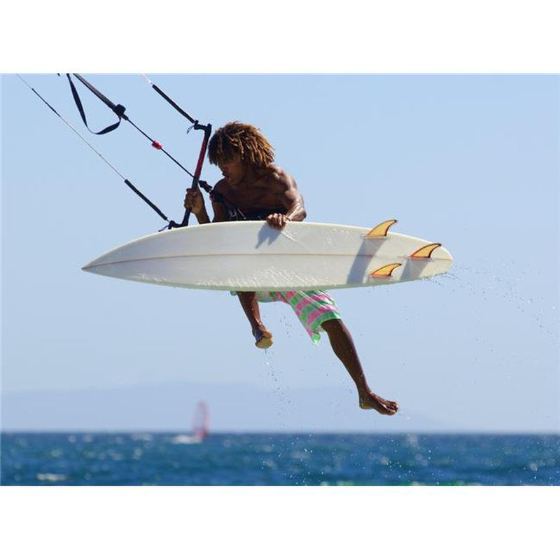 Man Kitesurfing Poster Print&#44; 32 X 24