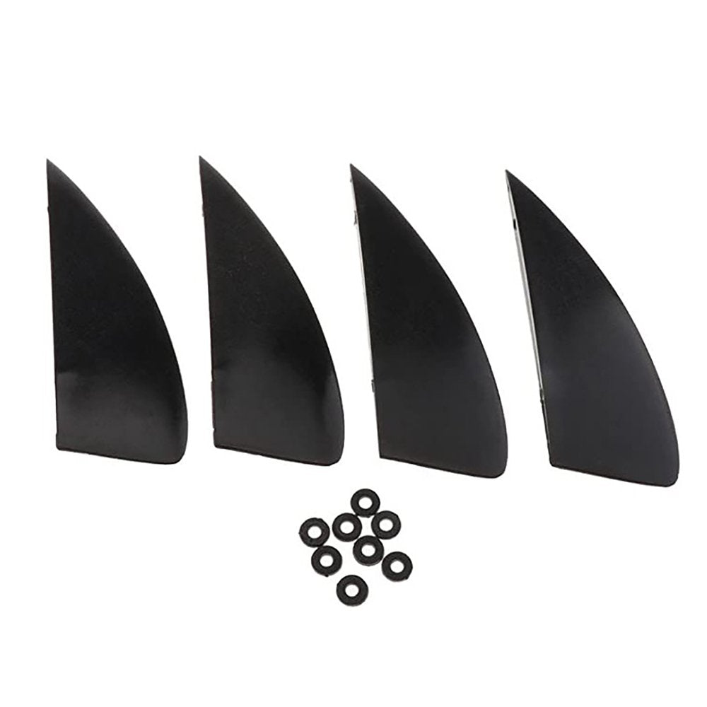 4Pcs Fin for Kiteboarding Fin Kite Board Flyling Surfing Board Fin