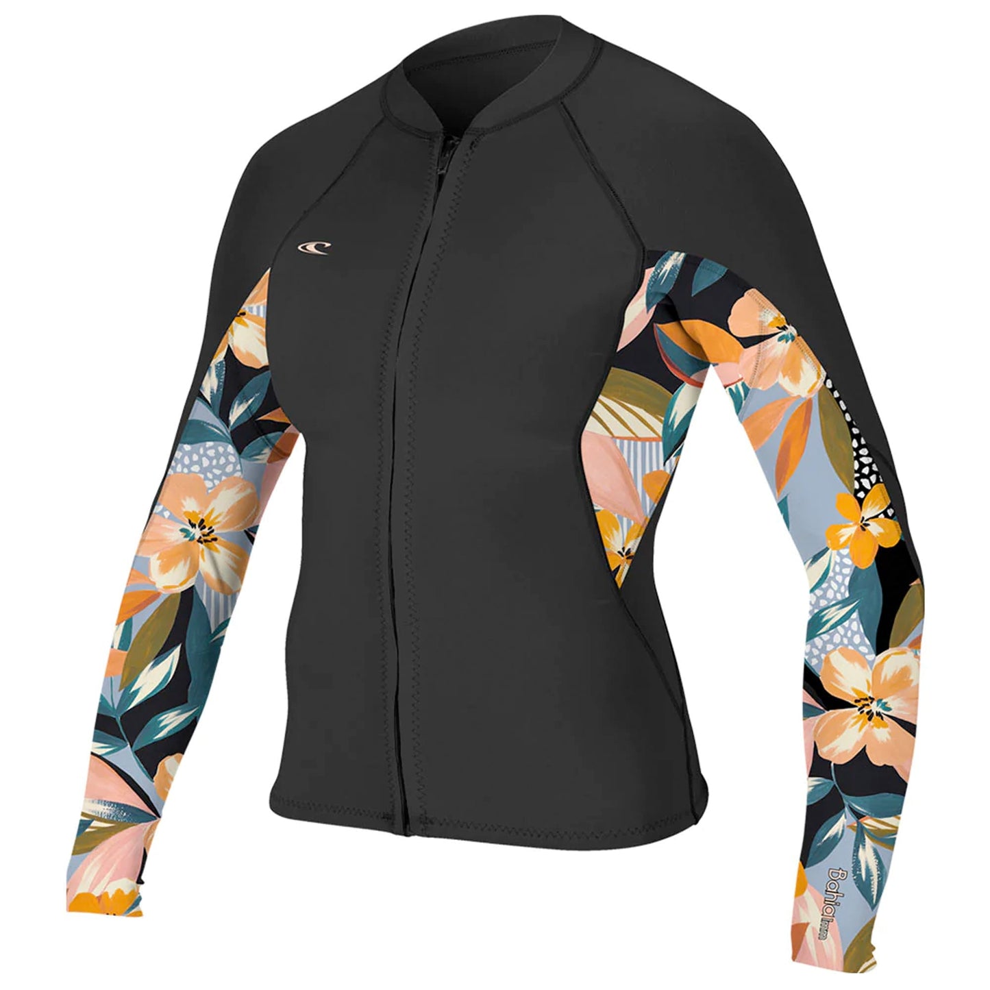 O'Neill Bahia 1.5mm Women's Front Zip Wetsuit Jacket
