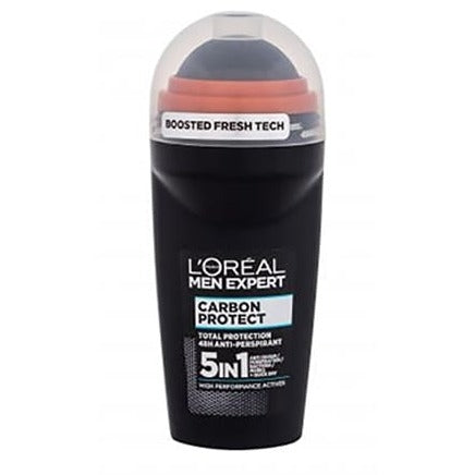 L'Oreal Paris Men Expert Carbon Protect 5in1 Roll-on Deodorant, 50ml