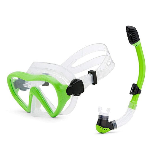 Clearance! Kids Diving Goggle Breathing Tube Shockproof Anti-Fog Swimming Glasses Band Snorkeling Underwater Accessories Set