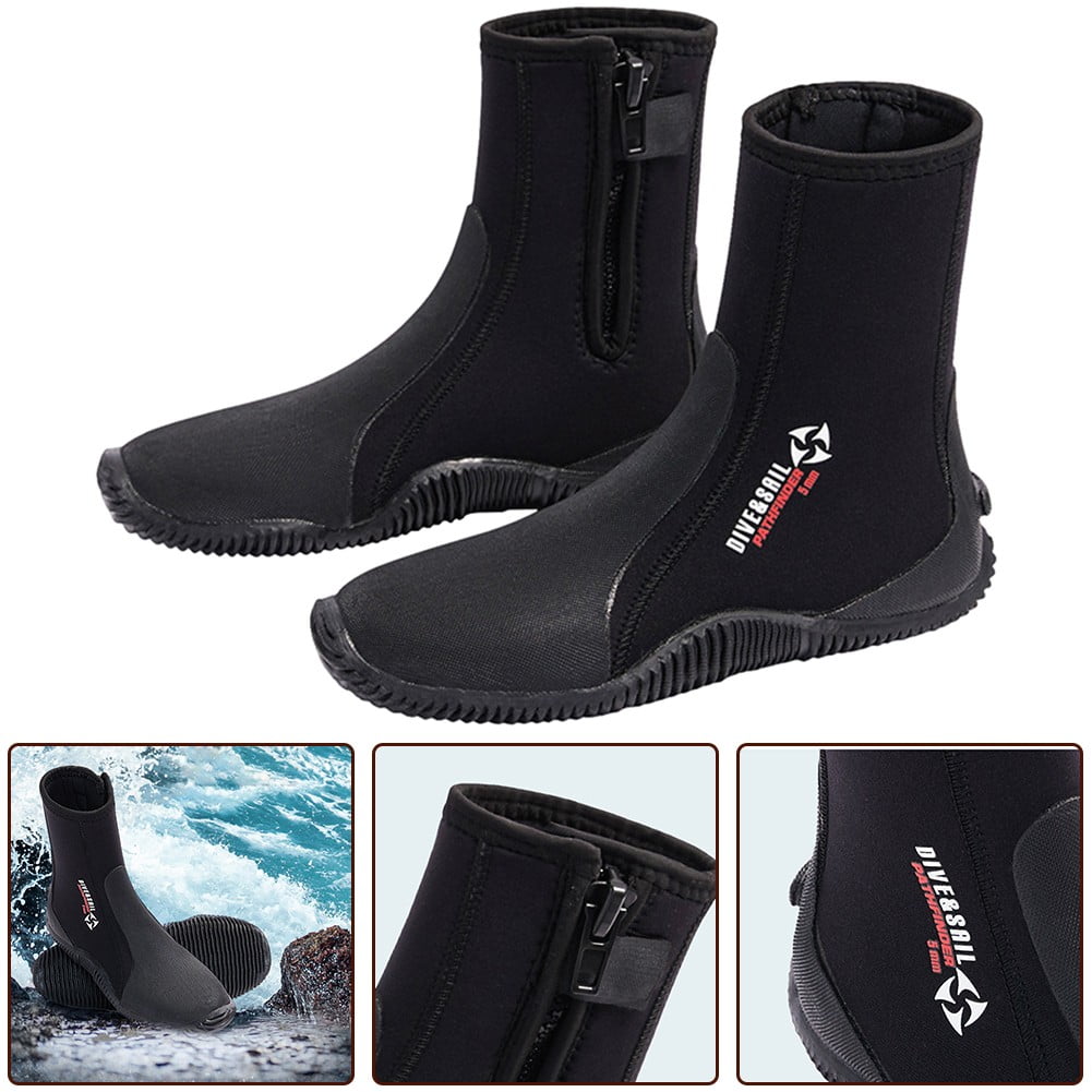 suyin 5Mm Rubber Wetsuit Boots Shoes For Scuba Diving Kayaka Spearfishing Water Sport