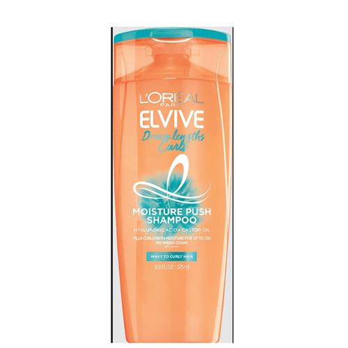 L'Oreal Paris Elvive Dream Lengths Curls Moisture Push Shampoo Paraben-Free 375ml
