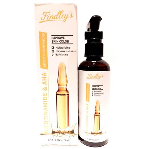 Findley's Nicotinamide & AHA Cleaser 100ml