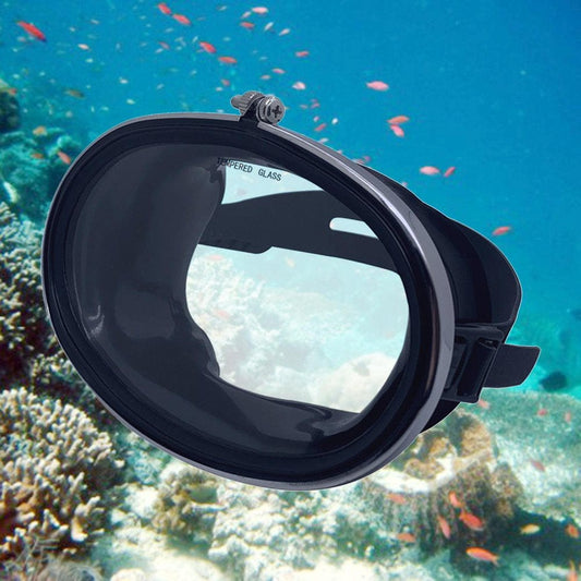 Diving , Scuba Swim , Fog Lens Glasses Snorkel Goggles, Scuba Dive Snorkel with Silicone Strap for Snorkeling Swimming