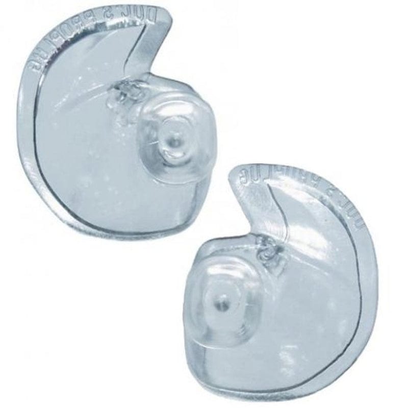 Doc'S Proplugs (Pair) Clear, Vented - Large for Scuba Diving and Snorkeling