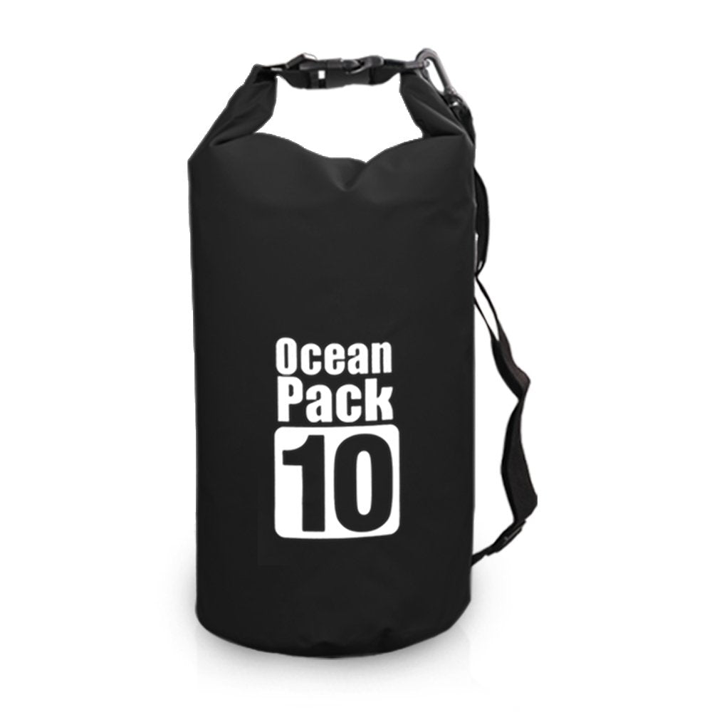 10L / 15L / 20L / 30L Outdoor Waterproof Dry Backpack Water Bag Roll Top Sack for Kayaking Rafting Boating River Trekking