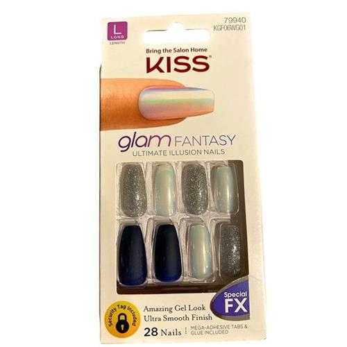 Kiss Glam Fantasy Ultimate Illusion Nails Special FX Long Length
