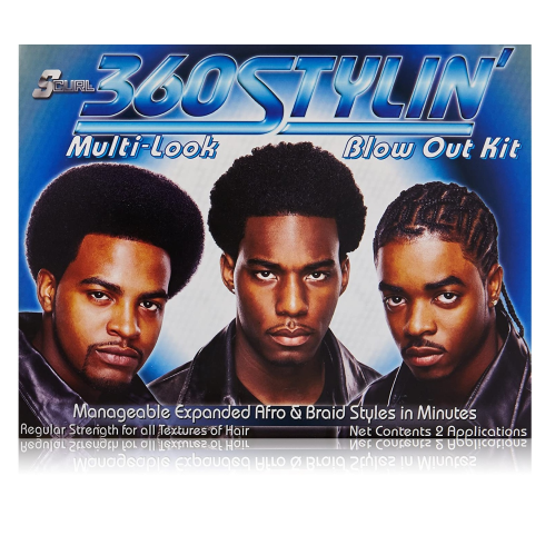 Luster Products S Curl S-Curl 360 Stylin' Multi-Look Blow Out Kit