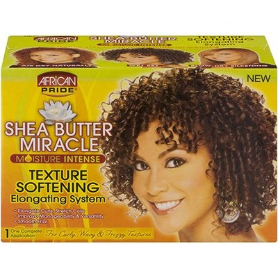 African Pride Shea Butter Miracle Texture Softening Elongating System