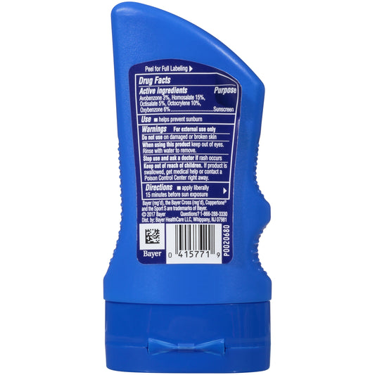 Bayer 00577 Sport Lotion SPF 100, 1 Each