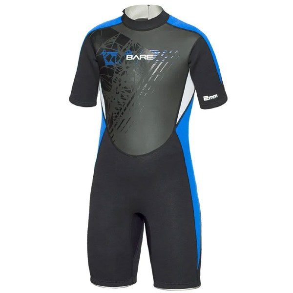 Boys Manta 2mm Shorty Surf Suit