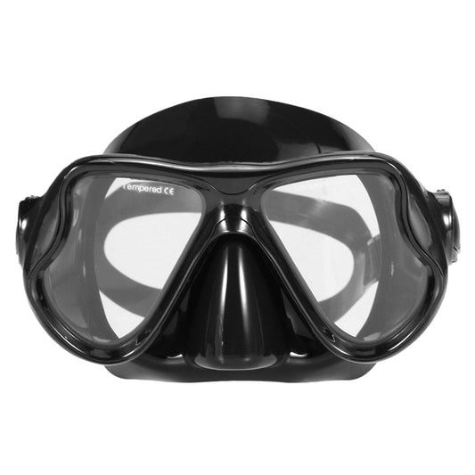 Lixada Adults Freediving Mask Anti-Fog Diving Snorkeling Swimming Mask Tempered Glass Lens Goggles for Men Women