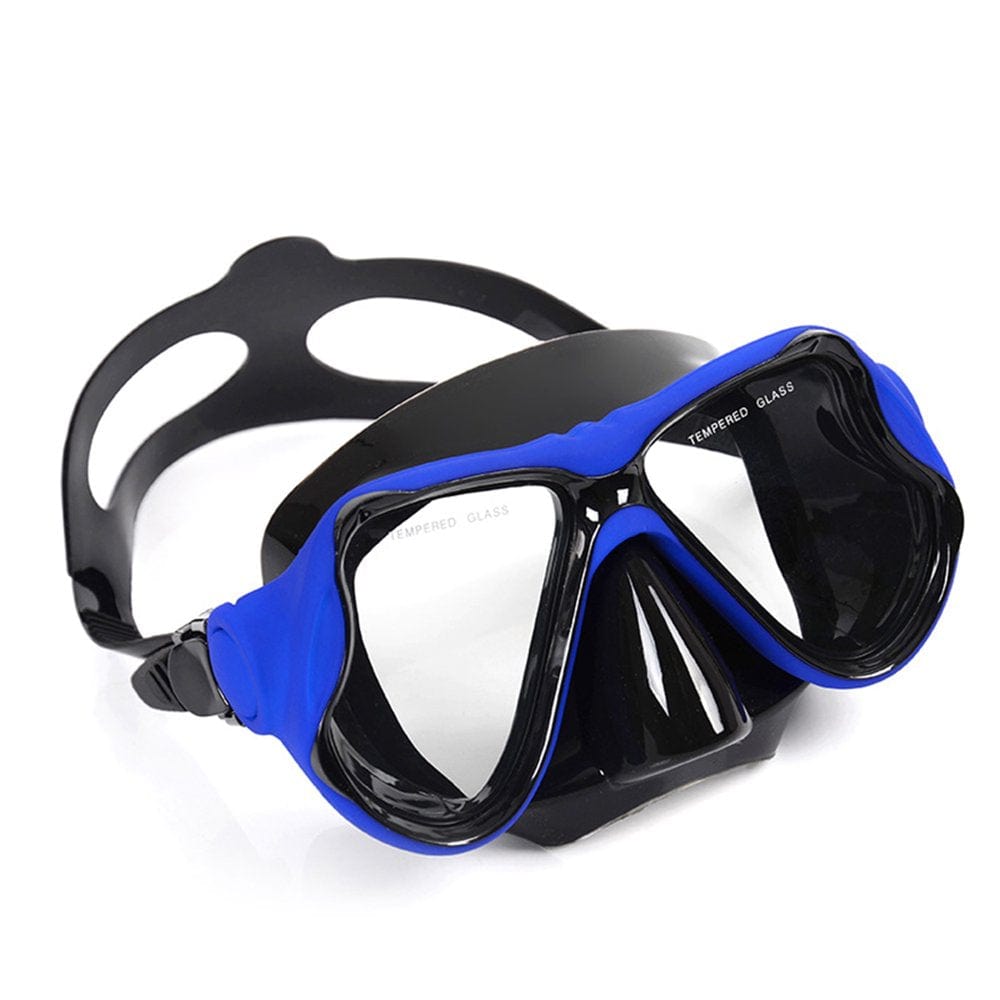 LSFYSZD Adults Swim Mask, Clear Wide View Anti-Fog Diving Snorkeling Goggles with Nose Cover