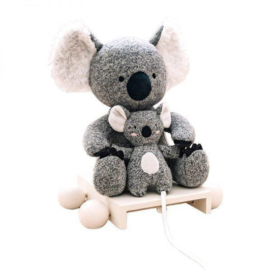 Mama & Baby Koala Pull Toy for Kids