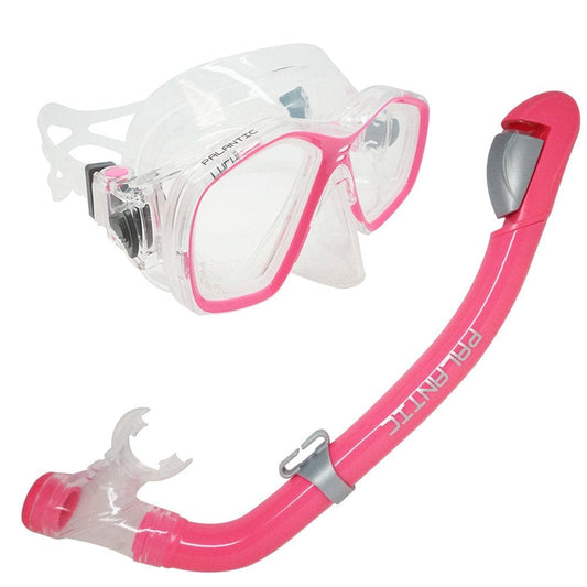 Palantic Pink Jr. Snorkeling Prescription Dive Mask & Dry Snorkel Combo (-1.5)