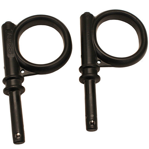 Strongback Oar Lock,2-1/8̨ I.D,Blk,1 Pair - GhillieSuitShop