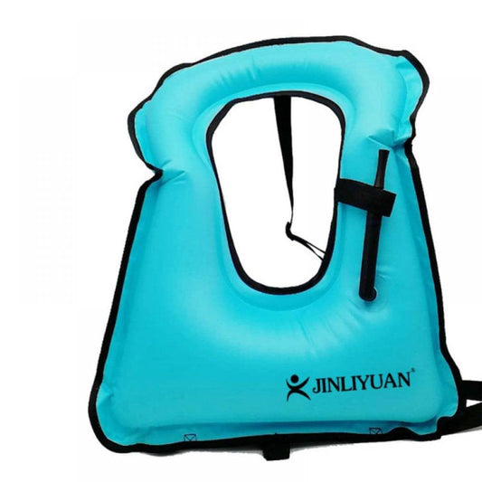 Snorkeling Vest, Adult Portable Inflatable Swimming Vest Jacket for Snorkeling Swimming Diving Safety