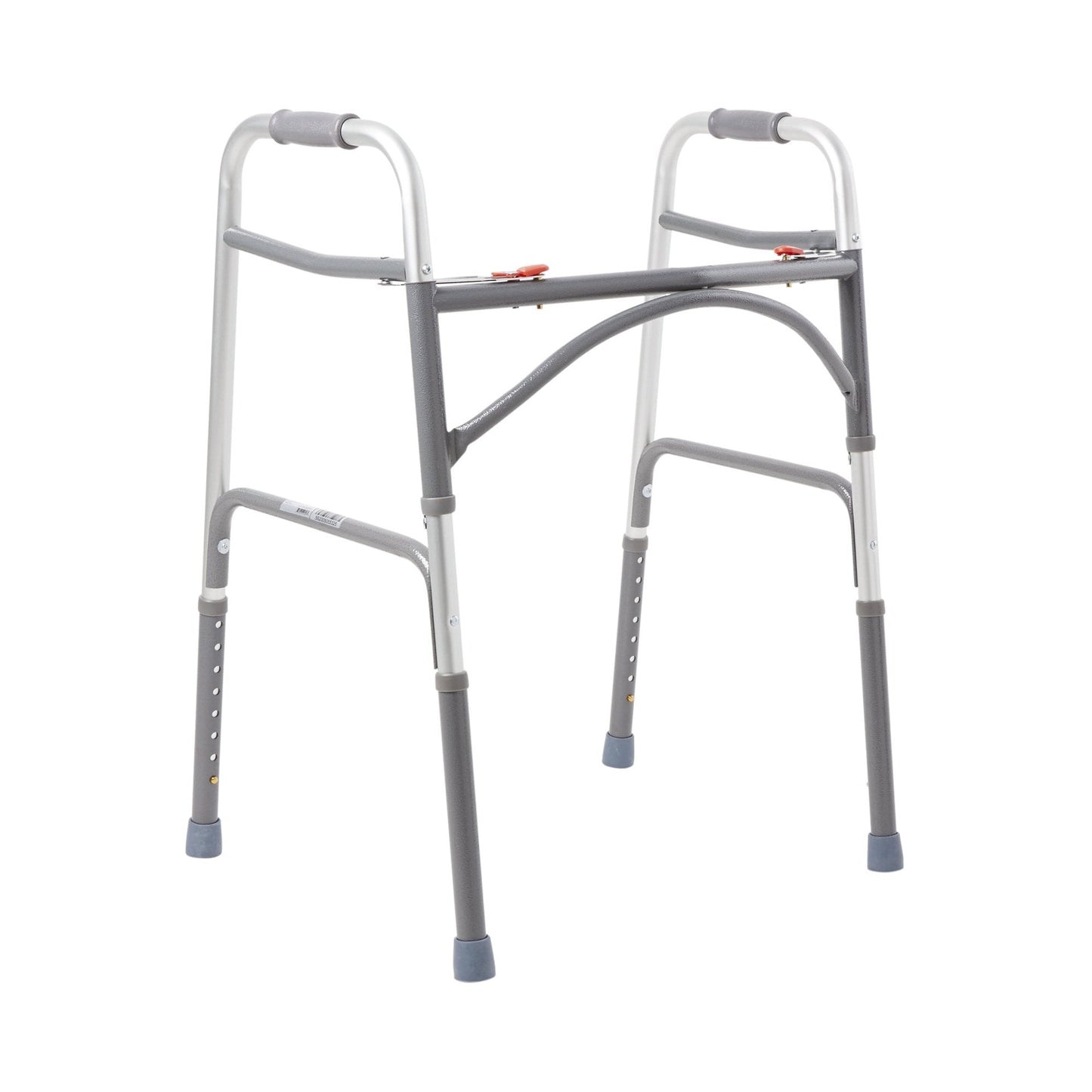 McKesson Steel Bariatric Folding Walker, 32½ – 39 Inch Height