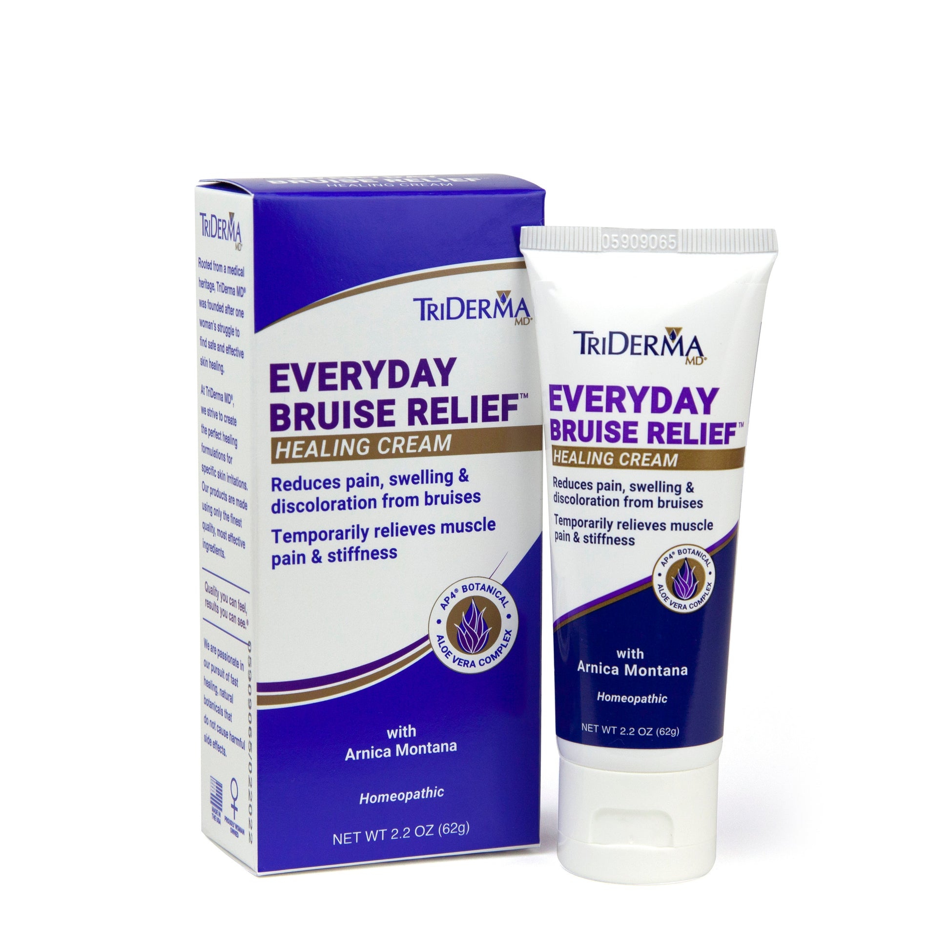 TriDerma Everyday Bruise Relief Cream, for Bruises, Itching and Redness 39742410
